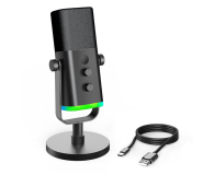 Fifine AM8 mikrofon dynamiczny RGB USB XLR - 1239659 - zdjęcie 4